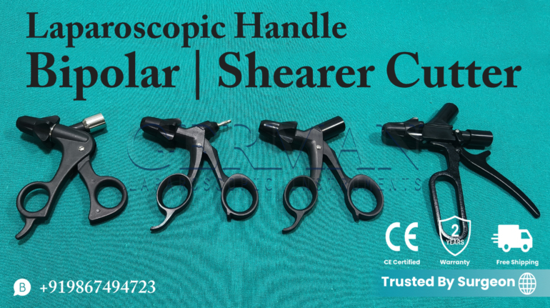 german polymer material monopolar bipolar shearer forceps handle manufacturer mumbai