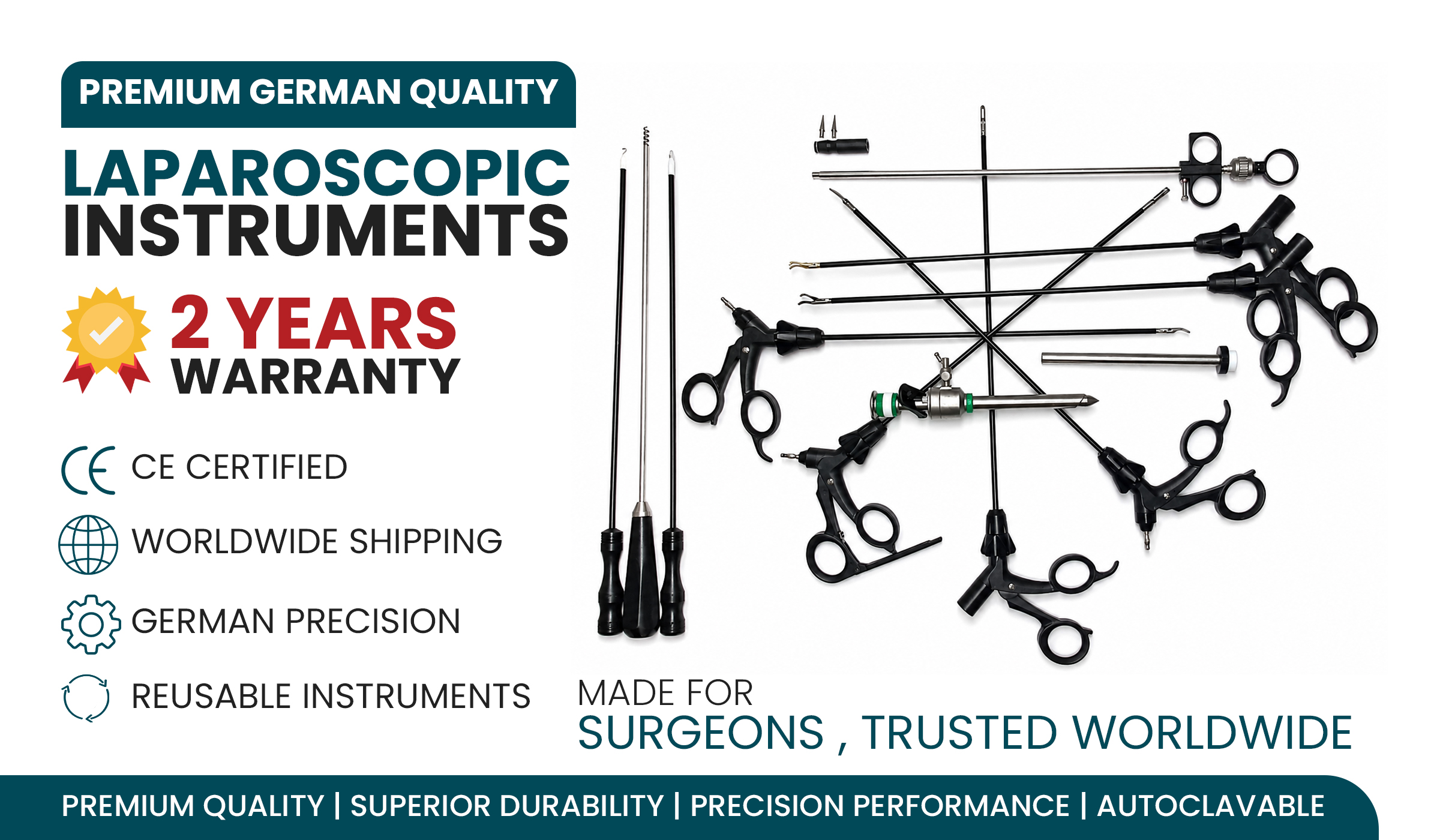 german laparoscopic instruments banner